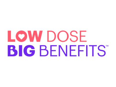 Low dose big benefits logo